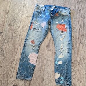 True Religion Live Low-rise Relaxed Skinny